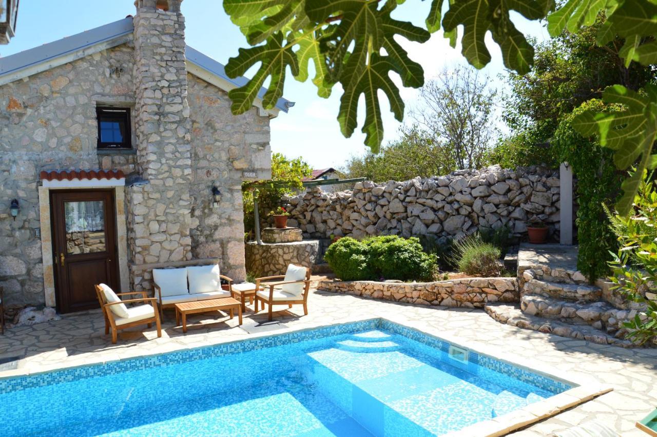 Three Sisters, Absolutely Unique Stone Houses, 200 M From The Beach Rudine  Dış mekan fotoğraf