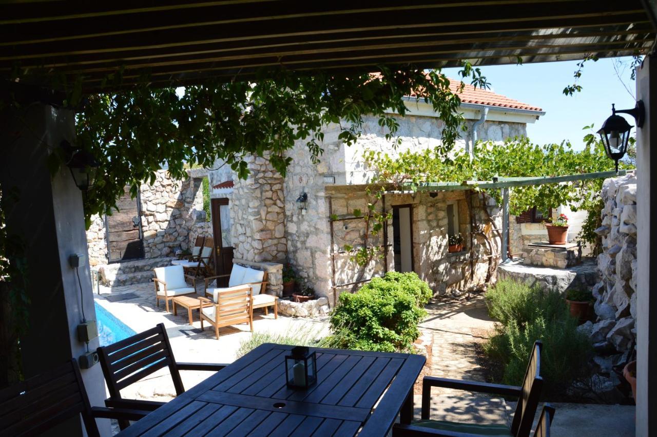 Three Sisters, Absolutely Unique Stone Houses, 200 M From The Beach Rudine  Dış mekan fotoğraf