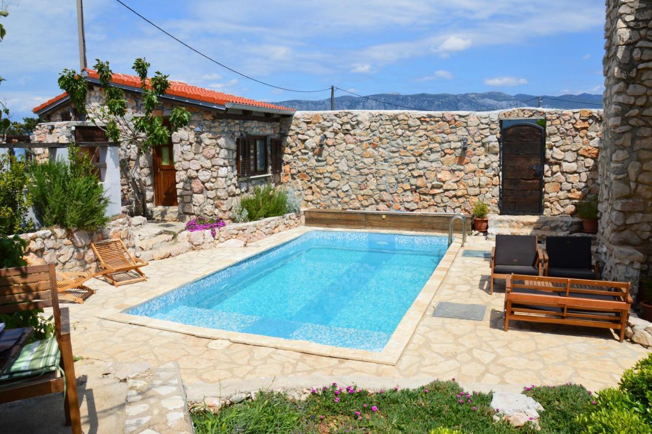 Three Sisters, Absolutely Unique Stone Houses, 200 M From The Beach Rudine  Dış mekan fotoğraf